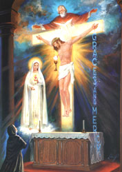 Isus pe cruce-Fatima