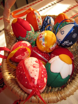 patchwork tojások