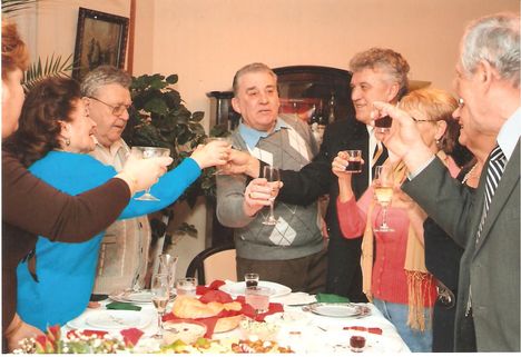 Csata Ernő barátunk 60.-ik születésnapján