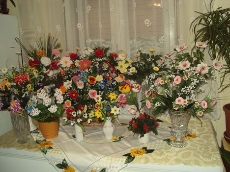 Horgolt virágok Szülinap 024