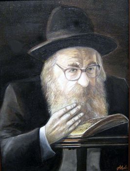 Rabbi képe (fotóról)