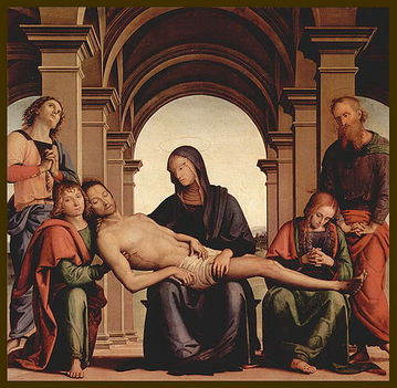 Pietro Perugino: Levétel a Keresztről
