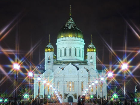 Moszkva esti fényárban. 7