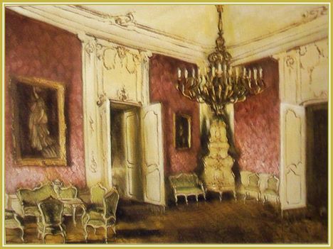 Apátfalvy Czene János - Enteriőr II. (60x80 cm.)