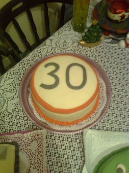 30-as tábla torta