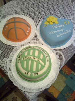 Fondant torták