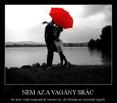 NEM AZ A VAGÁNY SRÁC.