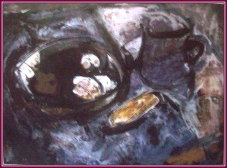 Domanovszky Endre - Csendélet II. (44x60,5 cm.)