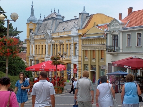 Veszprém, sétálóutca