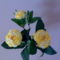 Sárga melír rózsa