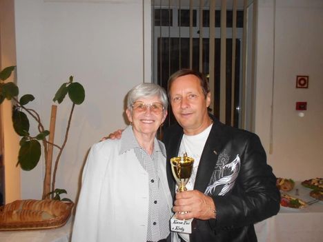 Böbe és Feri Héviz 2012 május 28
