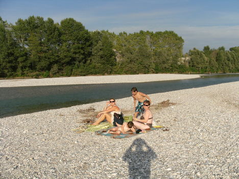 Tagliamento folyó és mi