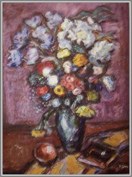 Vén Emil - Nyári virágok (80x60 cm.)