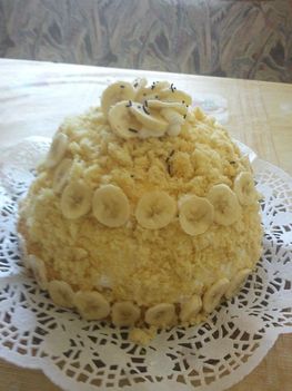 banán torta