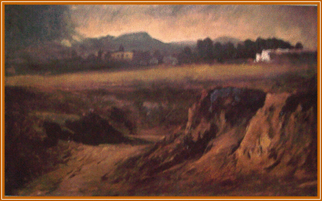 Telepy Károly - Tájkép (20x33 cm.)
