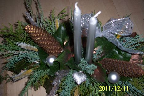 2011.karácsony asztali dísz
