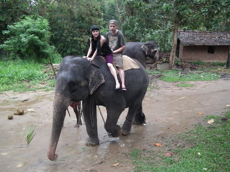 állatszerető leányom élettársával - Sri Lanka