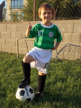 Gergő, a focista unokám