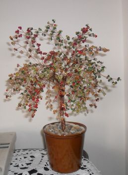 őszi gyöngy fa 38cm.