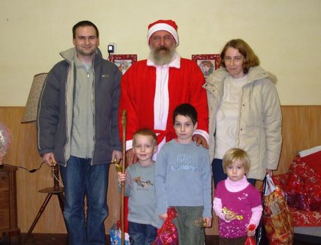 Mikulásnál a család