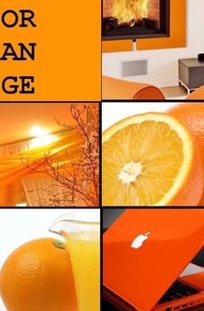 poszter plakat orange