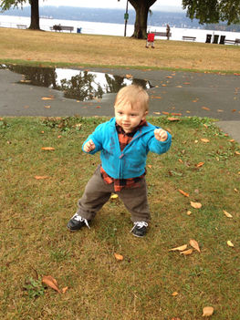 Aandreas at Kitsilano Beach Park - October 2012 