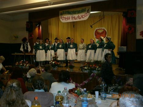 III. gy.tarjáni nótás tal. Pávakör