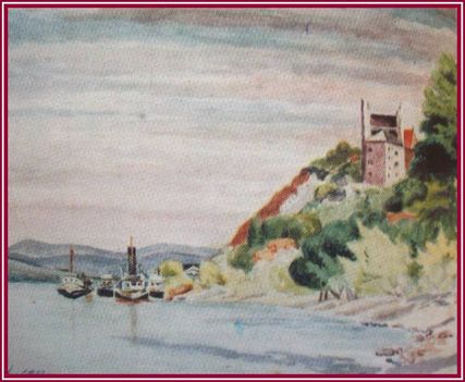 Telepy Károly - Visegrád (15 x 23 cm.)