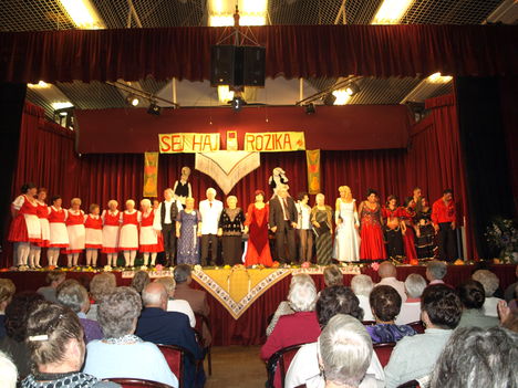 2012.okt.26-i " SEJ HAJ ROZIKA " vidám nótaestünk, az örökifjak köszöntésére