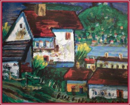 Klie Zoltán - Nagymaros (50 x 60 cm.)