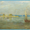 Rubovics Márk - Balatonföldvár (36 x 42 cm.)