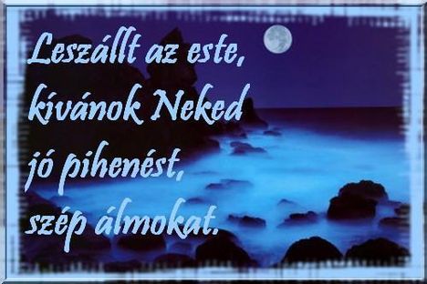 Jó éjszakát