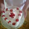 Epres Tejszínes Szív torta (Anyák napjára)