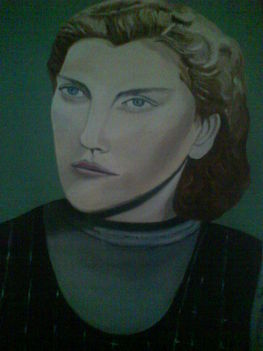Anyu (Olaj-flunér-40x30 cm)