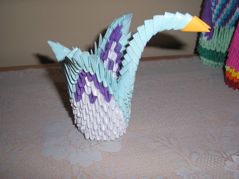 3D origami figura