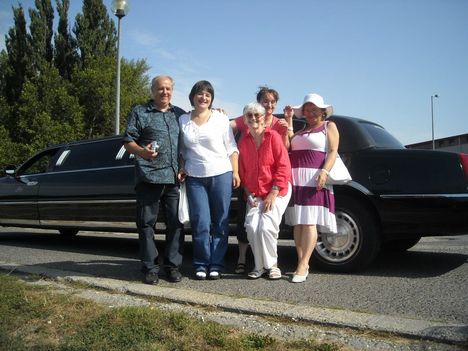 Limuzin utazás Győrben 2012 aug 26
