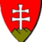 I Nagy Lajos címerei között a kettőskereszt és hármashalom