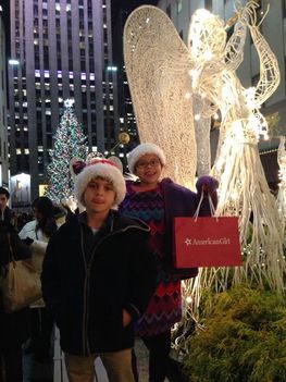 Karácsony-várás 4. New York, Rockefeller-tér