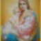 Bihari Emma - Madonna a gyermekével (50 x 40 cm.)