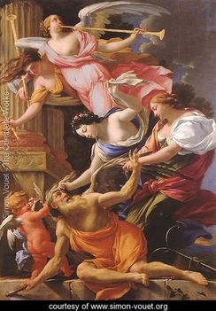 Saturn,-Conquered-by-Amor,-Venus-and-Hope-1645-46