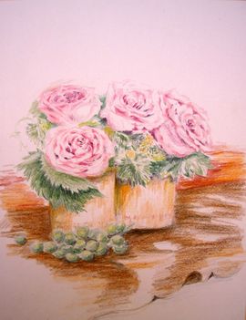 Rózsaszin rózsák