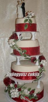 esküvői torta 3