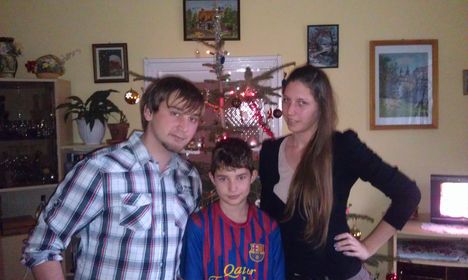 2012 karácsony Balázs Alxszandra  Zalán