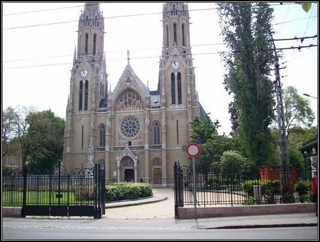 82. Magyarország  - Budapest - Szt. Erzsébet templom a Rózsák terén