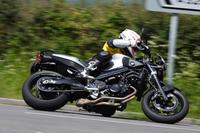F800R termer cornering 1