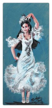 2012-08-26-akril-flamenco-kartonon-30x13 cm