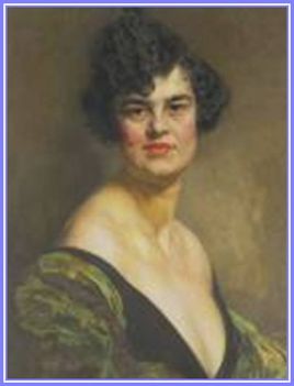 Karlovszky Bertalan - Női portré (66 x 53,5 cm.)