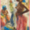 Fried Pál - Afrikai nők (100 x 70 cm.)