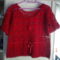 piros horgolt bluz  1-Fotó-0511