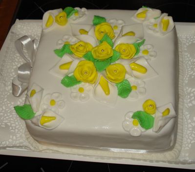 Tejszínes csokoládétorta